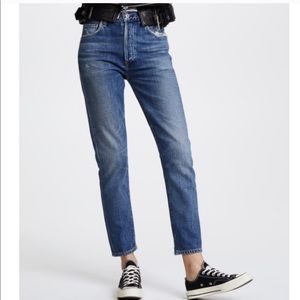 Liya high rise classic fit crop